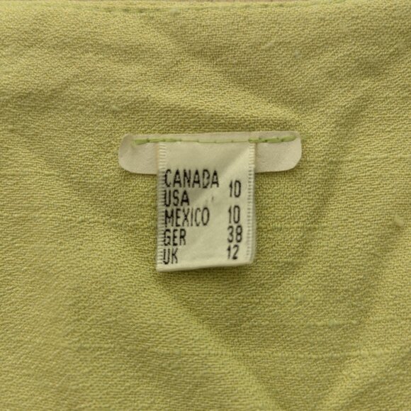 Green Vintage Button Front Dress - Picture 5 of 5